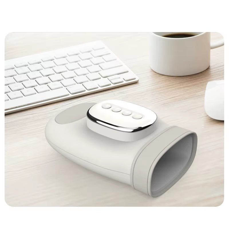 Masajeador de Manos con Compresión de Aire, Calor y Carga USB-C