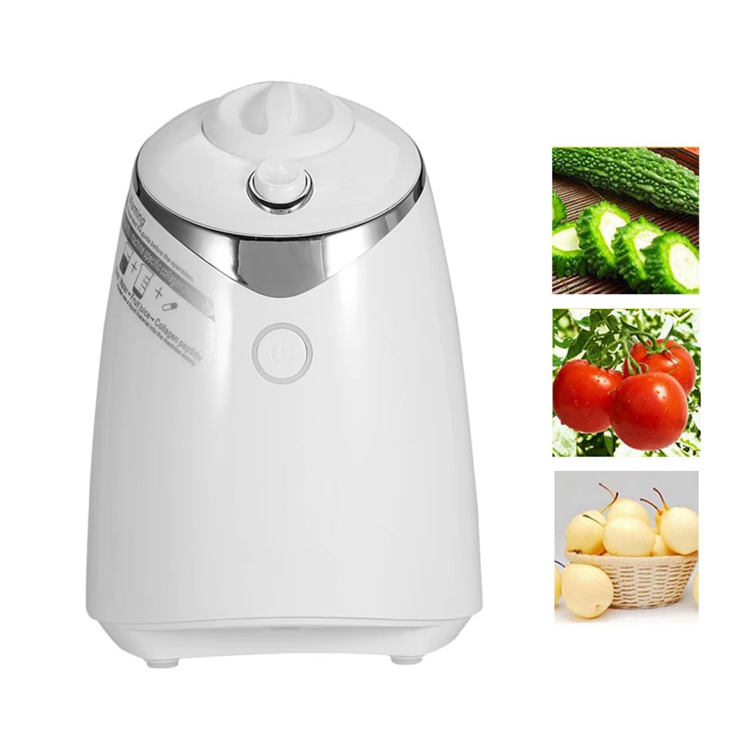 Máquina Automática para Hacer Mascarillas Faciales Naturales | Preparador de Mascarillas de Frutas, Verduras y Colágeno para Uso en Casa